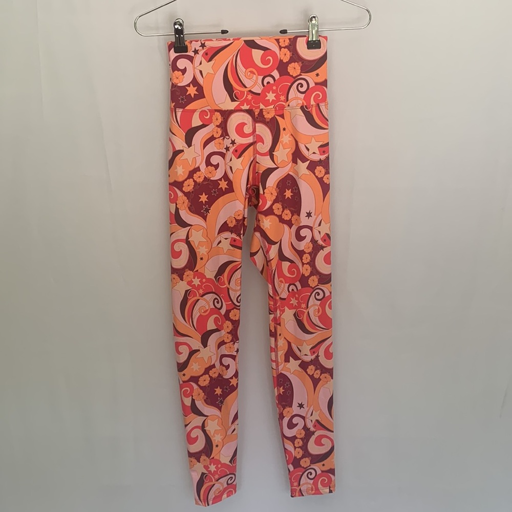 Beach Riot Sport Piper Starbright Swirl Leggings Size Small - Picture 3 of 10